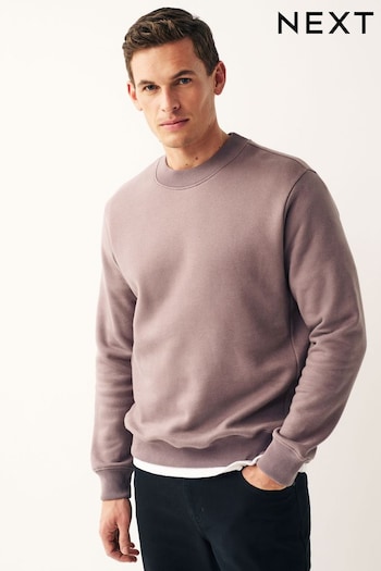 Purple Regular Fit Crew Sweatshirt (547474) | £13