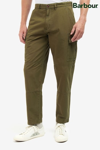 Barbour® Green Ripstop Cargo Trousers (547603) | £80