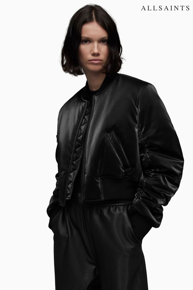 All saints bomber new arrivals jacket womens
