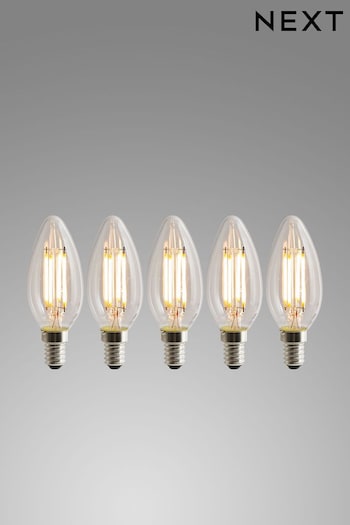 5 Pack 4W LED SES Candle Light Bulb (548562) | £18