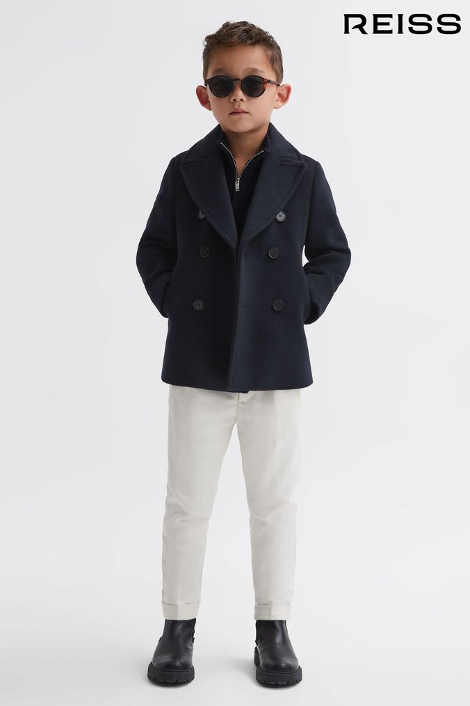 Boys wool blazer store