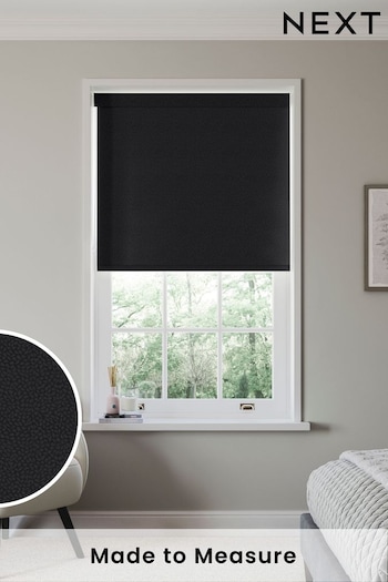 Black Discover Made to Measure Roller Blind (548732) | £63