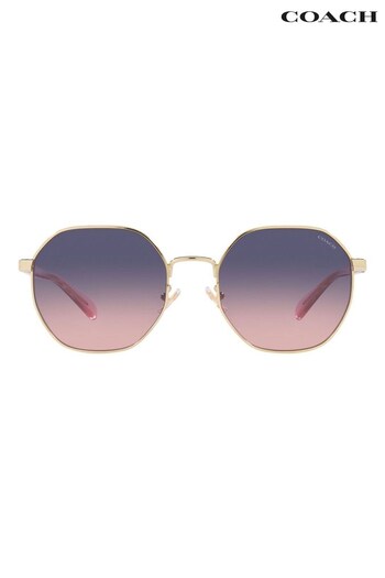 COACH Gold Sunglasses (548829) | £118