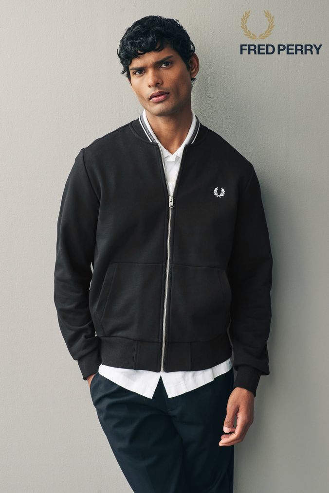 Fred Perry Zip Through Sweatshirt (549062) | £110