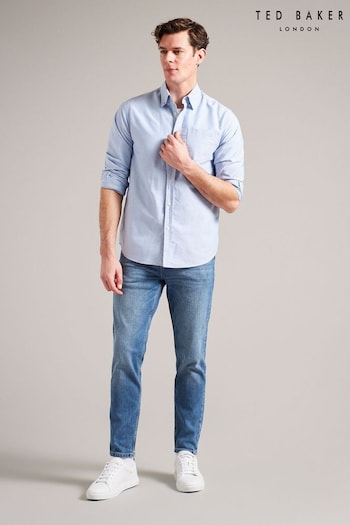 Ted Baker Dyllon Blue Tapered Fit Stretch Jeans (549078) | £85
