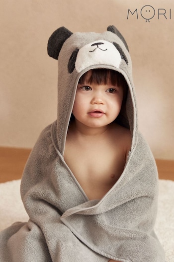 MORI Organic Cotton Kids Super Soft Hooded Towel (549131) | £33