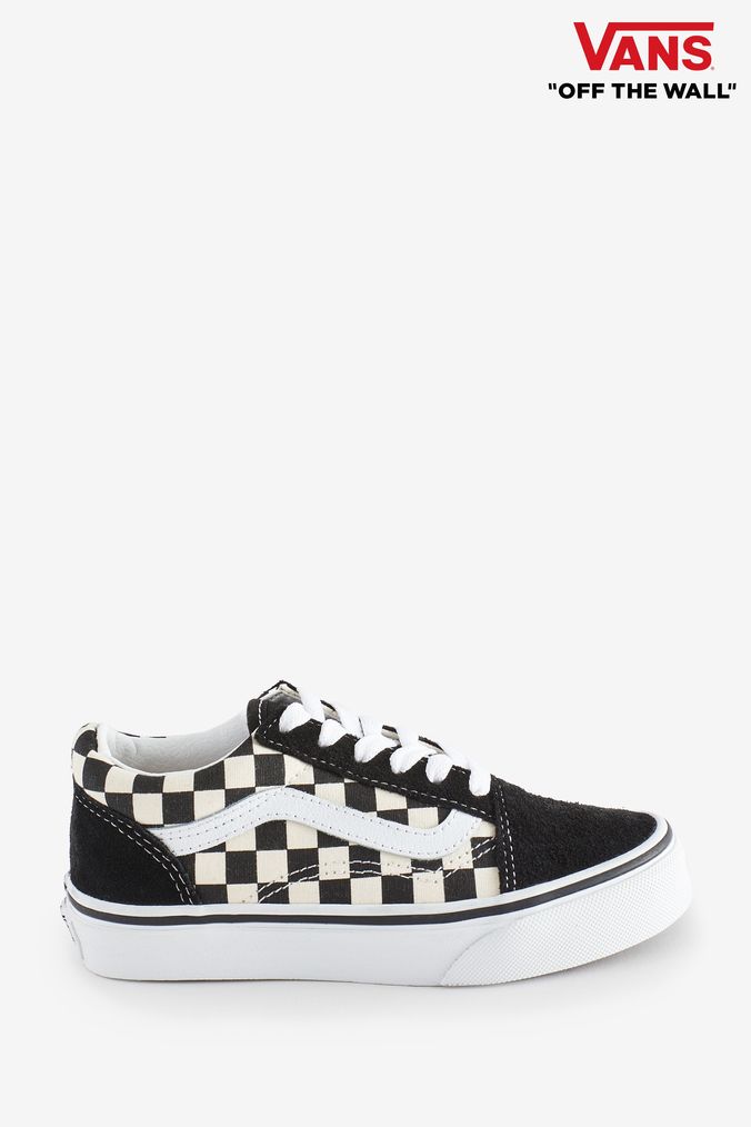 Vans Boys Trainers Boys Canvas High Top Trainers Next UK