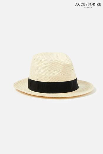 Accessorize Natural Panama Hat (549938) | £20