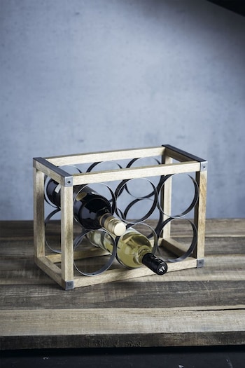 Industrial Kitchen Brown Wine Rack (550803) | £33