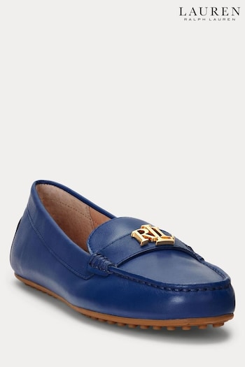 Lauren Ralph Lauren Barnsbury Nappa Leather Driver Stiletto Shoes (550931) | £139