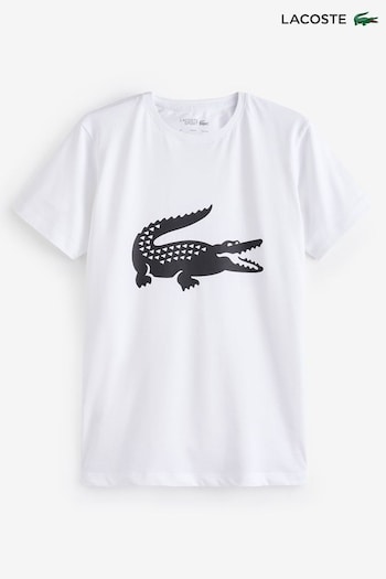 Lacoste Kids Large Croc Logo T-Shirt (551261) | £35 - £40