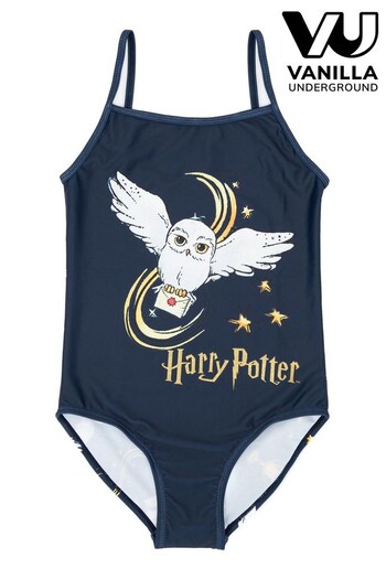 Vanilla Underground Blue Harry Potter Licencing Swimsuit - Girls (551659) | £17