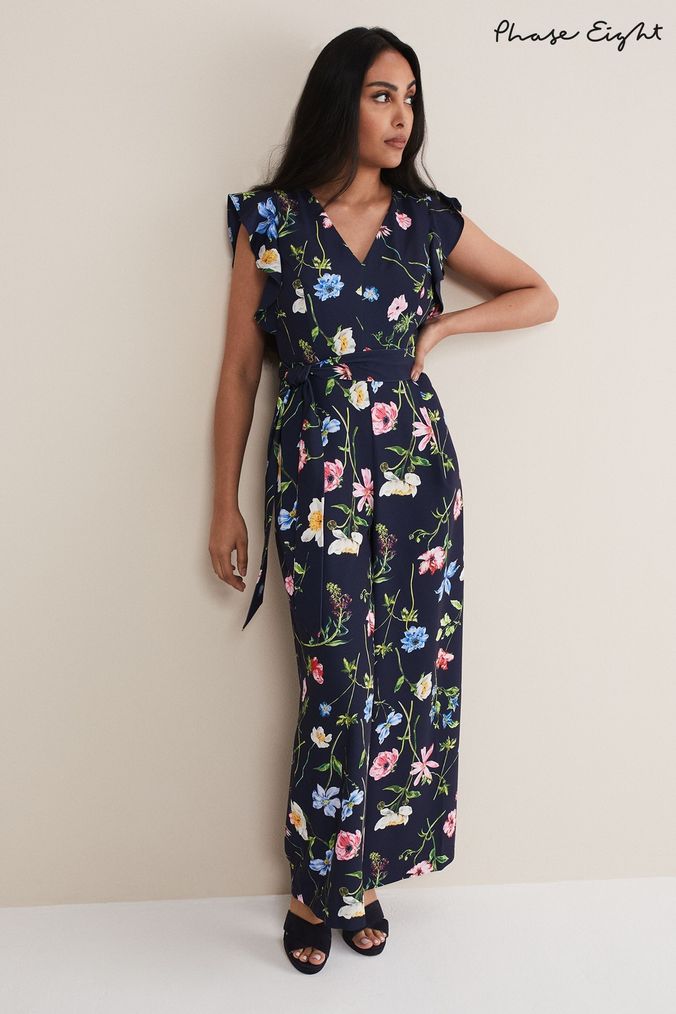 Buy Women s Phase Eight Floral Jumpsuitsandplaysuits Online Next UK