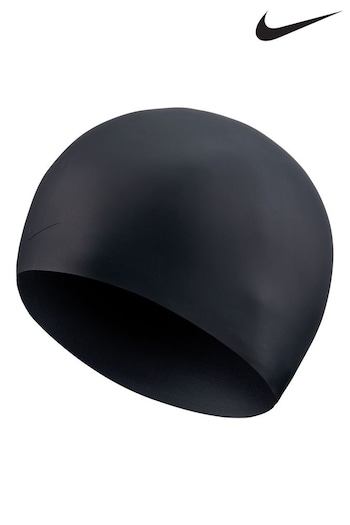 Nike Undefeated Black Long Hair Swim Cap (551793) | £11