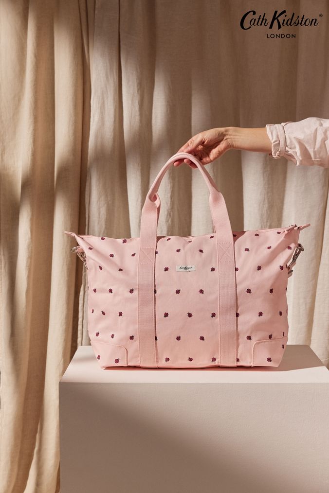Cath kidston new arrivals pink leather bag