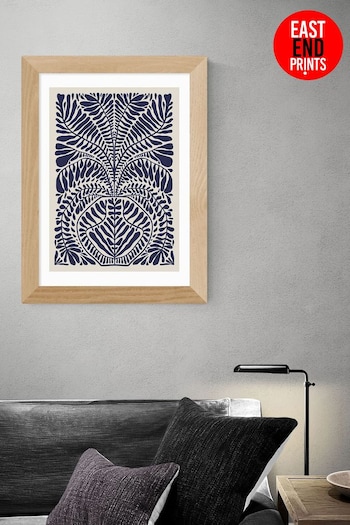 East End Prints Blue One Hundred Leaved Plant XI by Alisa Galitsyna (552041) | £45 - £120