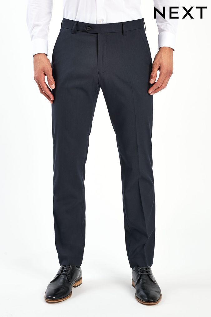 Mens dark blue dress pants cheap