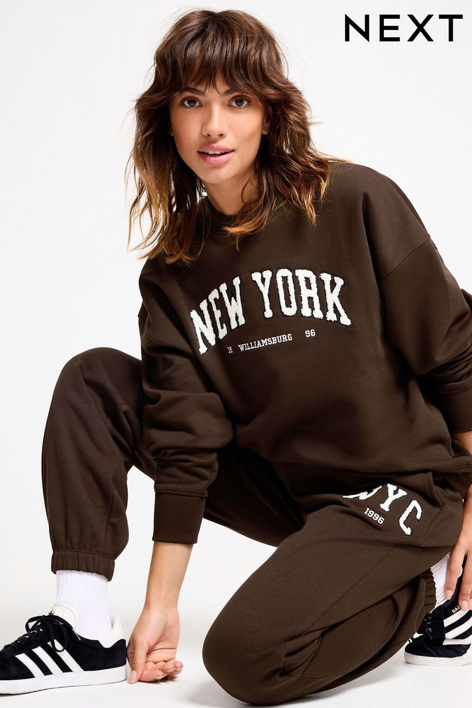 Buy Women s Graphic Joggers Online Next UK