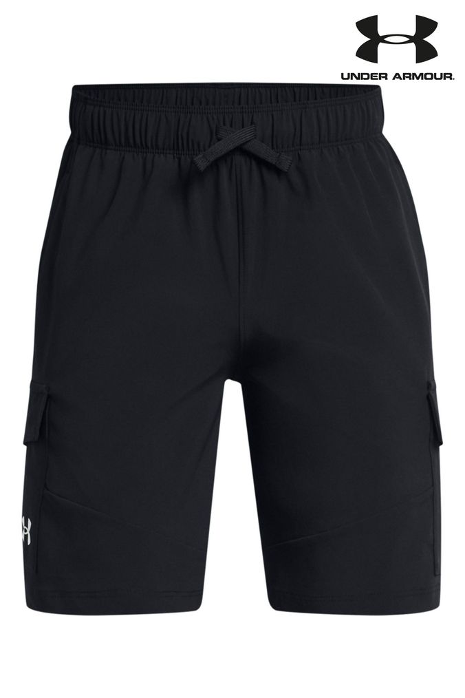 Boys black under armour shorts new arrivals