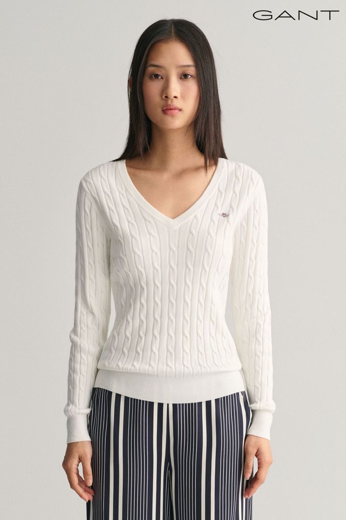 Buy Women s Jumpers GANT Knitwear Online Next UK