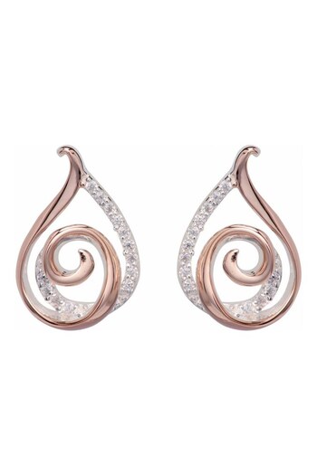 Unique & Co Ladies Collection Pink Earrings (553032) | £62