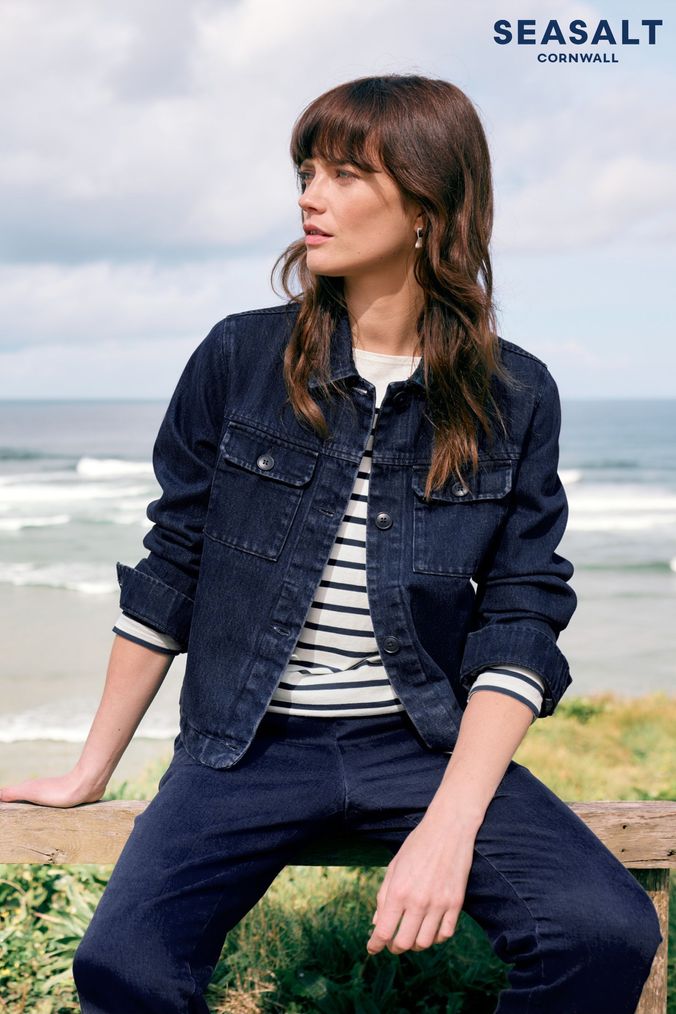 TWINSET button-up denim waistcoat - Blue
