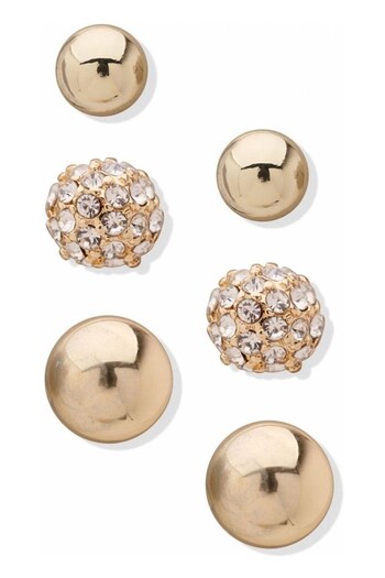 Anne Klein Ladies Pink Jewellery Earrings (553305) | £28