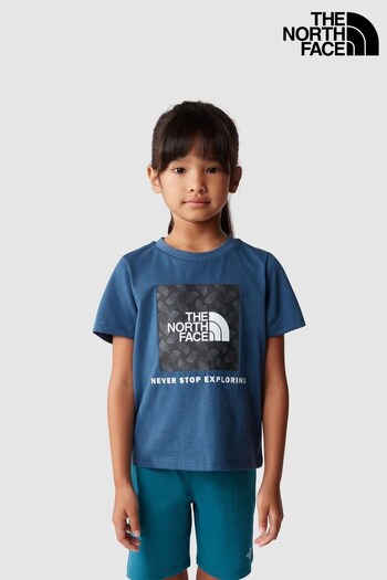 The North Face Blue Lifestyle Graphic Kids T-Shirt (553341) | £24