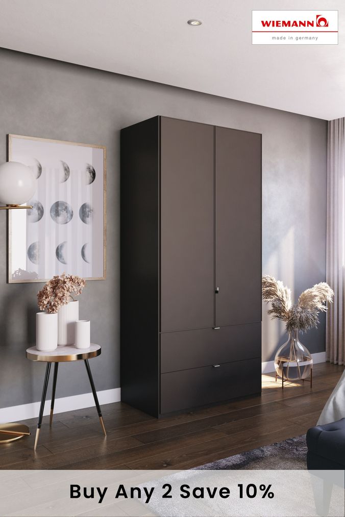 Buy Grey Painted Assembled Wardrobes Online Next UK