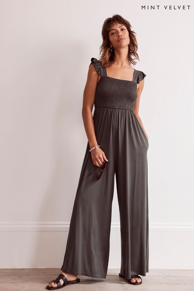 Mint velvet green jumpsuit online