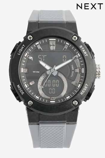 Grey Digital Watch (554417) | £40