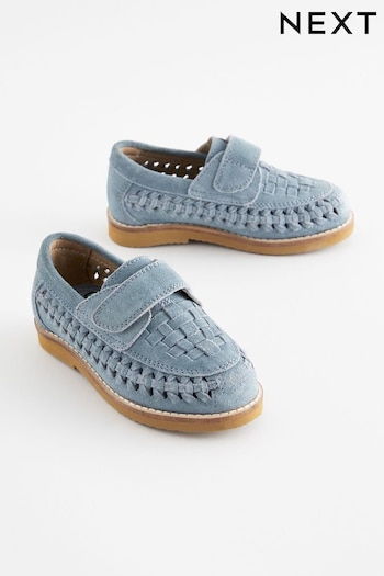 Blue Woven Loafers (554906) | £26 - £30