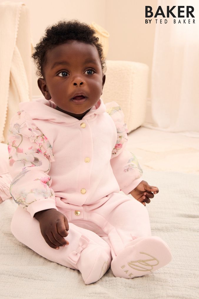 Baby girl ted baker tracksuit top