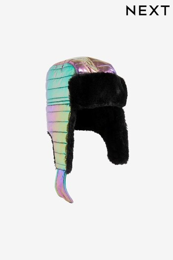 Metallic Quilted Trapper Hat (3mths-16yrs) (555428) | £11 - £14