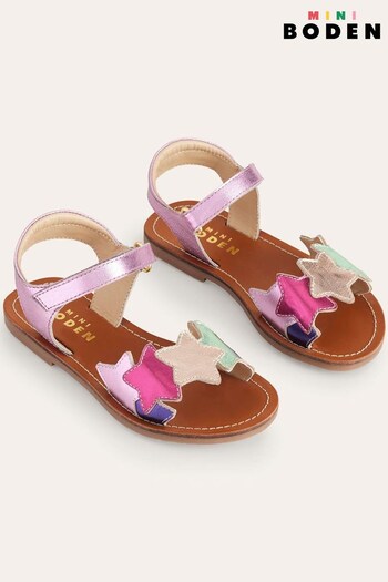 Boden Pink Star Sandals (555526) | £37 - £42