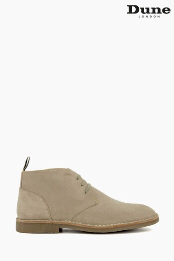 Dune London Natural Cashed Chukka Boots (556217) | £100