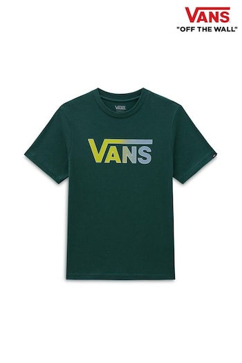 Vans Vans-Blanco Boys Classic Logo T-Shirt (556592) | £24