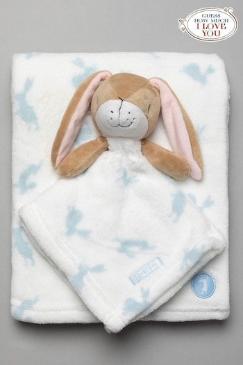 Guess How Much I Love You Blue Bunny Comforter Set (556611) | £24