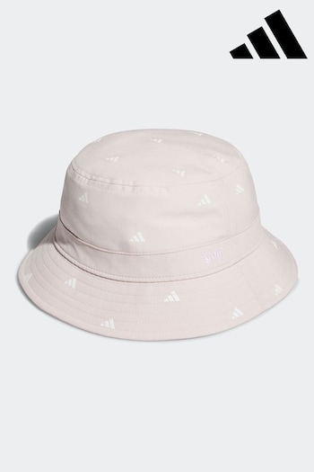 adidas Golf Womens Performance Printed Pink/Cream Bucket Hat (556692) | £25