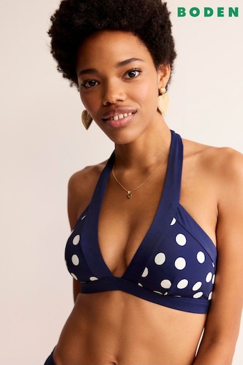 Boden Blue Ithaca Halter Bikini Top (556766) | £38