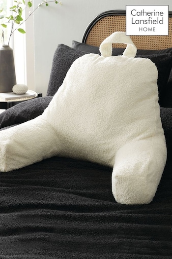 Catherine Lansfield Cream Teddy Borg Cosy Boucle Soft and Warm Cuddle Chair Cushion (557084) | £30