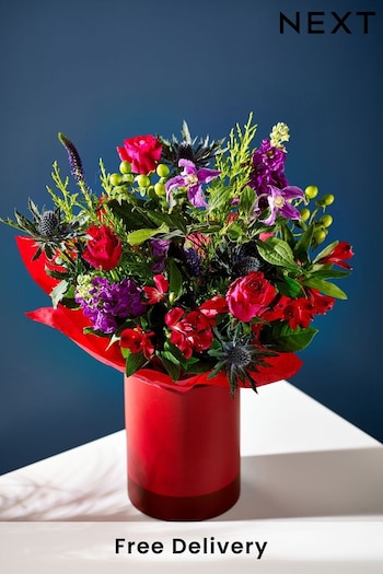 Bright Fresh Flower Bouquet in Gift Bag (557219) | £35