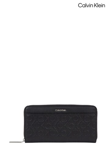Calvin Klein Emossed Black Wallet (557257) | £80