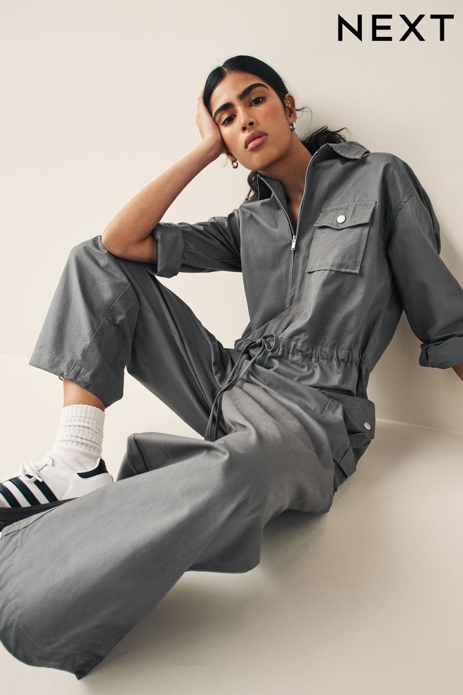 Next grey jumpsuit store