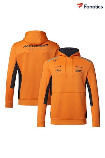 Fanatics Orange McLaren 2023 Team Hooded Sweat (557535) | £90