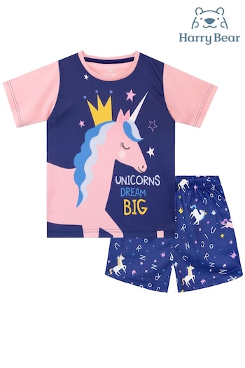 Harry Bear Blue Unicorn Pyjamas (557567) | £14