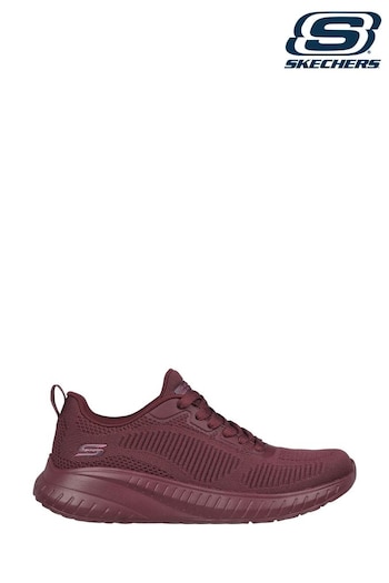 Skechers Purple Womens Bobs Squad Chaos Face Off Trainers (557810) | £62