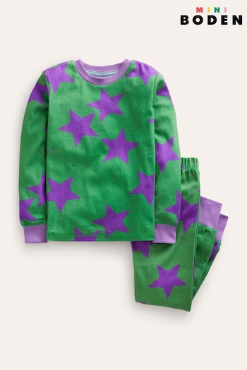 Boden Green Snug Single Long John Pyjamas (558144) | £23 - £27