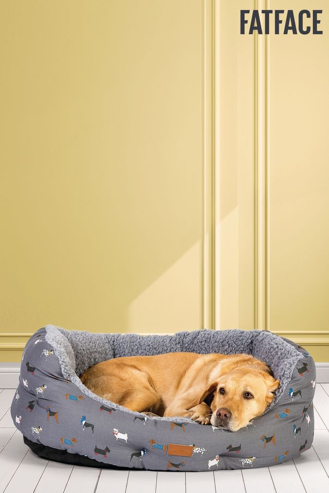 Fat face cheap dog bed