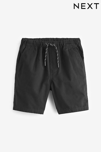 Black Pull-On cement Shorts (3-16yrs) (558836) | £6 - £11